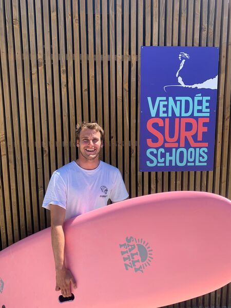 Vendée surf schools image de l'accroche